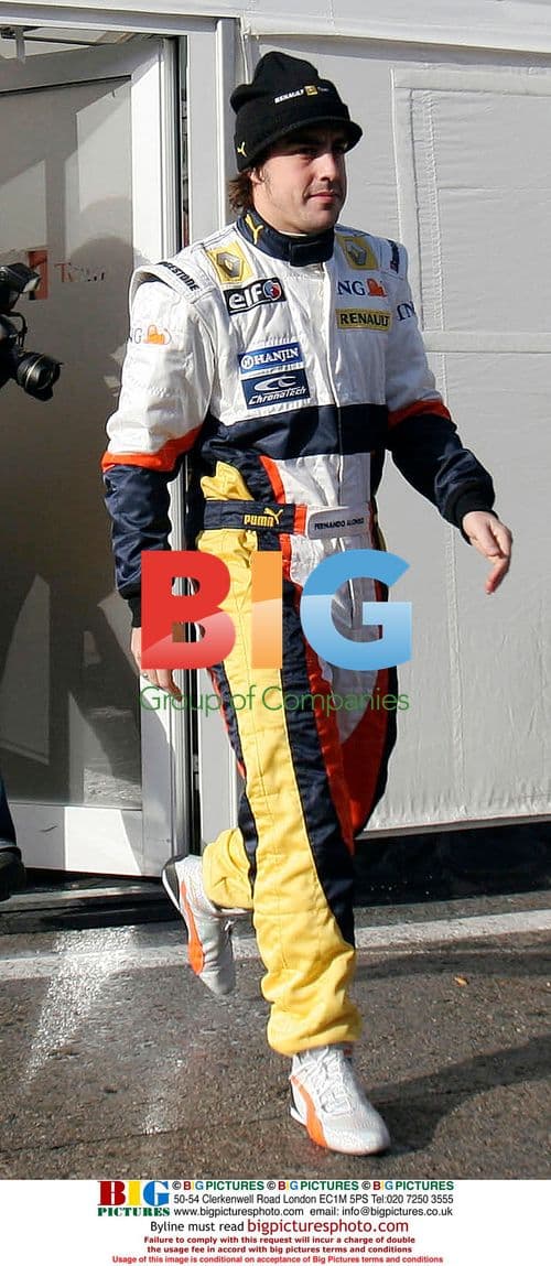 Alonso and Hamilton Formula 1 Training