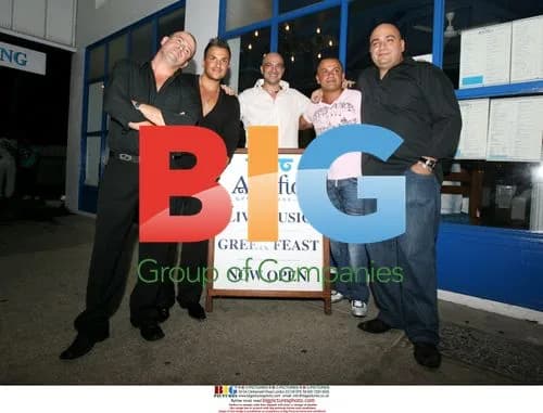 Peter Andre and Katie Price arrive at Greek Taverna