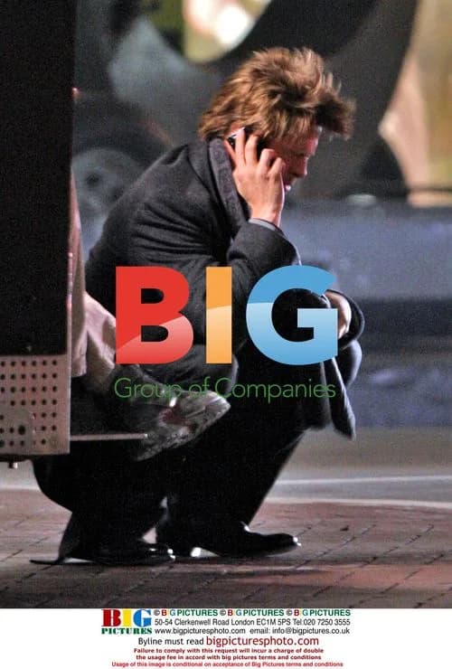 Brad Pitt films Softbank TV spot