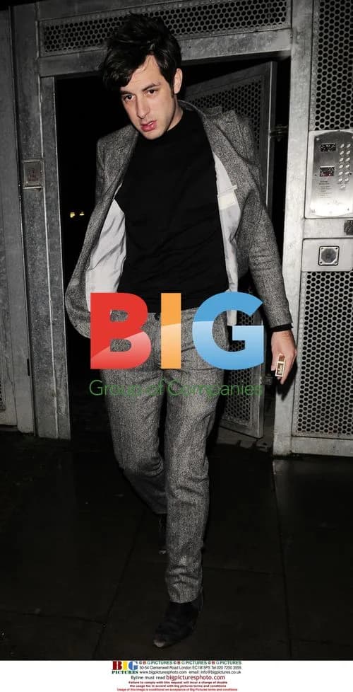 Mark Ronson Attends Nate James' Party