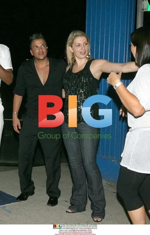 Peter Andre at Greek Taverna