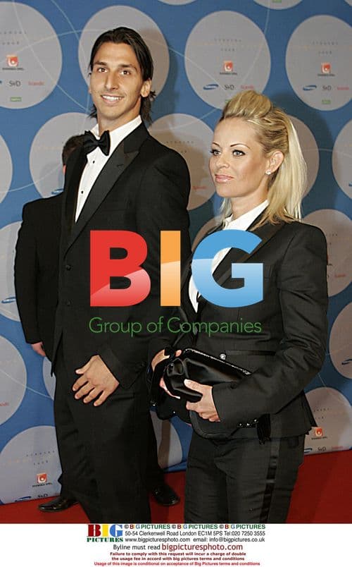 Zlatan Ibrahimović at Swedish Athlete's Awards