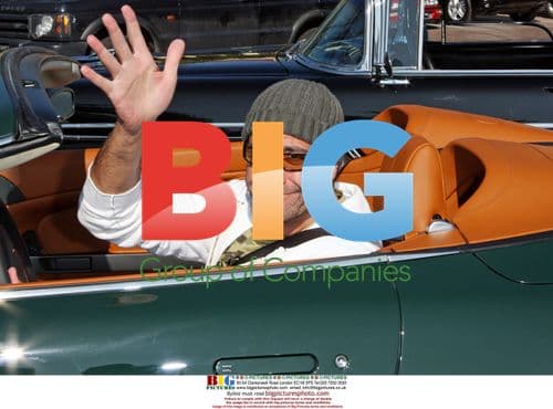 Brad Garrett Checks Out Classic Cars