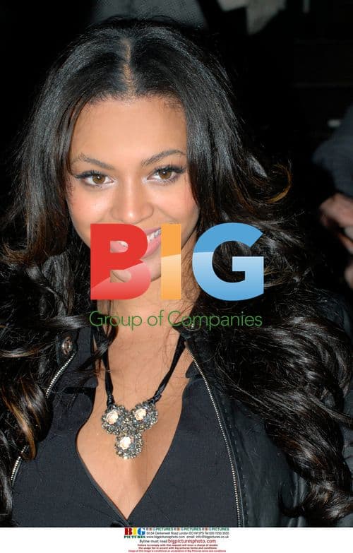 Beyonce at Emporio Armani Fashion Show