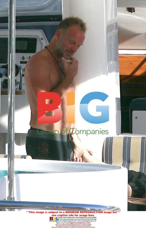 Sting and Trudie Styler's steamy toe-licking moment