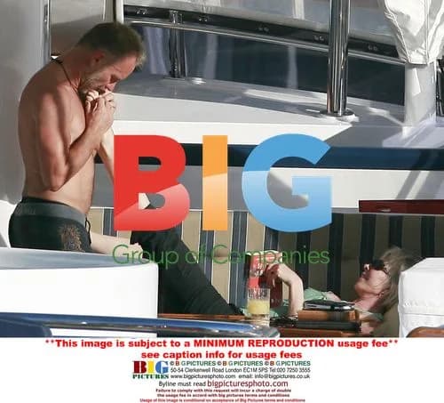 Sting and Trudie Styler's Intimate Yacht Moment