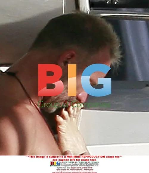 Sting and Trudie Styler in Steamy Toe-Licking Moment