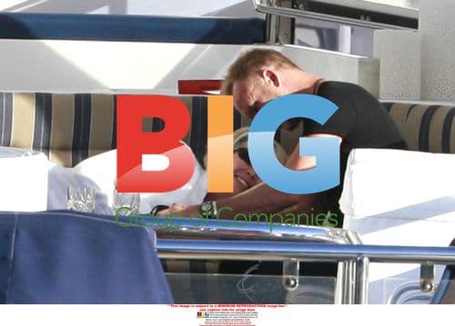 Sting licking wife Trudie Styler's toes on yacht