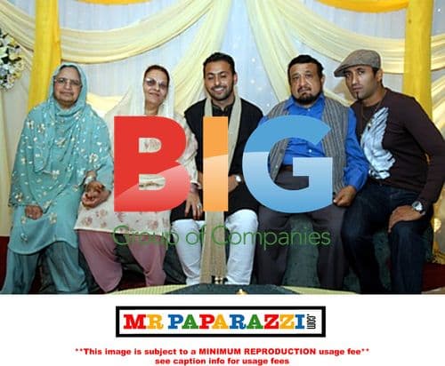 Britney Spears' Boyfriend Adnan Ghalib at Cousin's Wedding