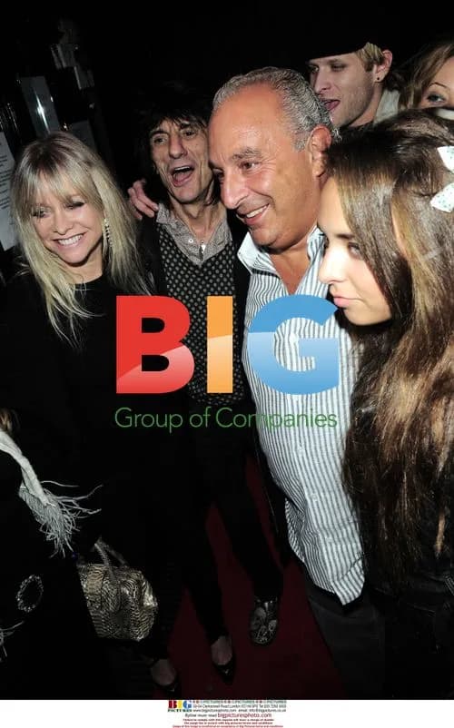 Kate Moss Celebrates Birthday in London