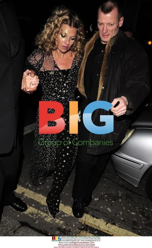 Kate Moss Leaves Dorchester for Birthday Celebration