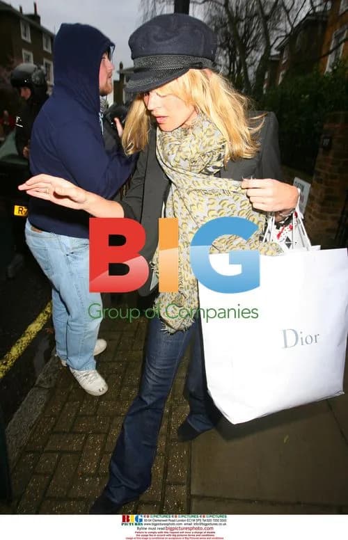 Kate Moss Leaves Davinia Taylor's Home