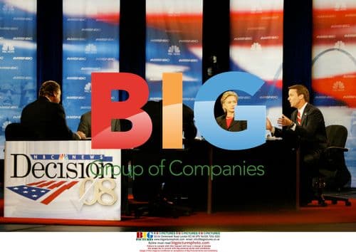 Obama, Clinton, Edwards at Dem Debate