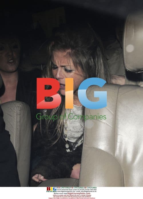 Nikki Grahame at OK Magazine party