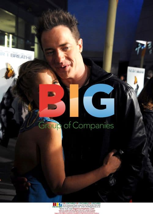 Brendon Fraser and Sarah Michelle Gellar at 'The Air I Breathe' premiere