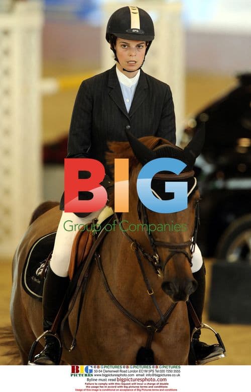 Athina Onassis de Miranda at Riding Horse Contest