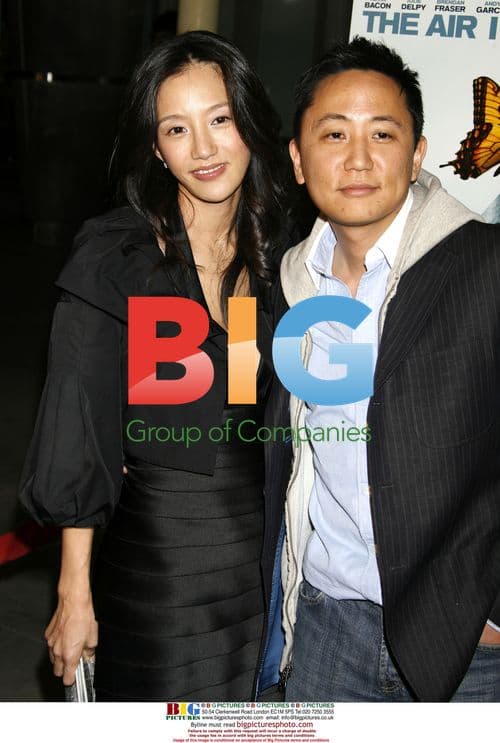 Director Jieho Lee and Actress Min Kim at 'The Air I Breathe' Premiere