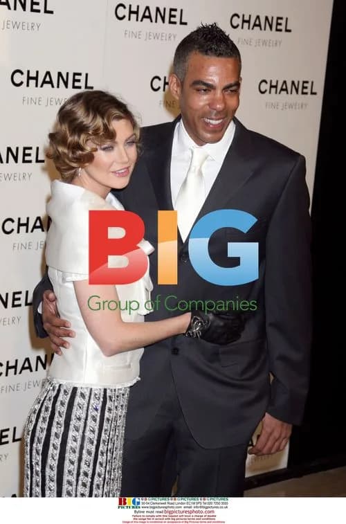 ELLEN POMPEO with CHRIS IVERY at Chanel event