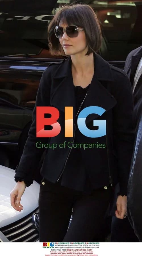 Katie Holmes Walks to BET in NYC