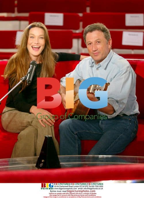 Carla Bruni on French TV Show