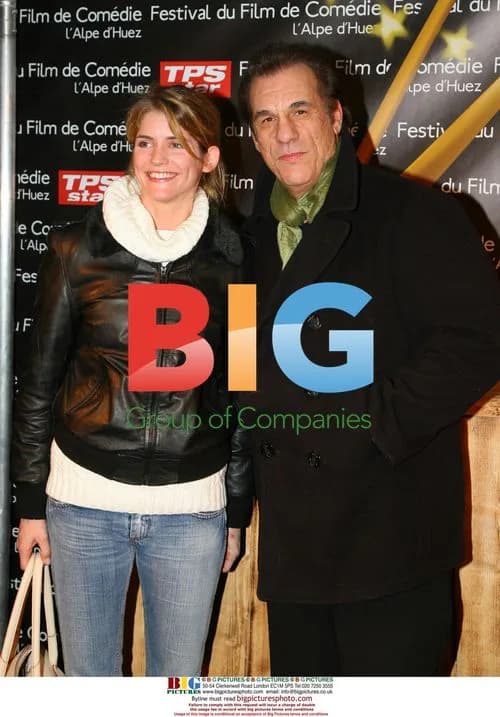Robert Davi and Alice Taglioni at Alpes D'Huez film festival