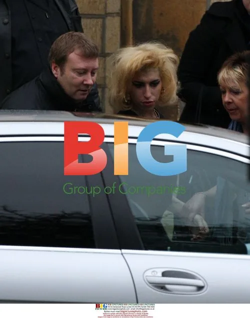 Amy Winehouse Leaves Court with Mother-in-Law