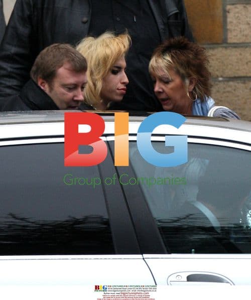 Amy Winehouse and mother-in-law leave court