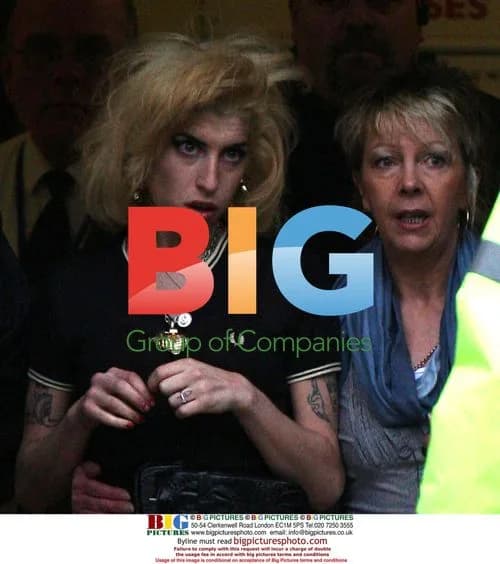 Amy Winehouse leaves court with mother-in-law