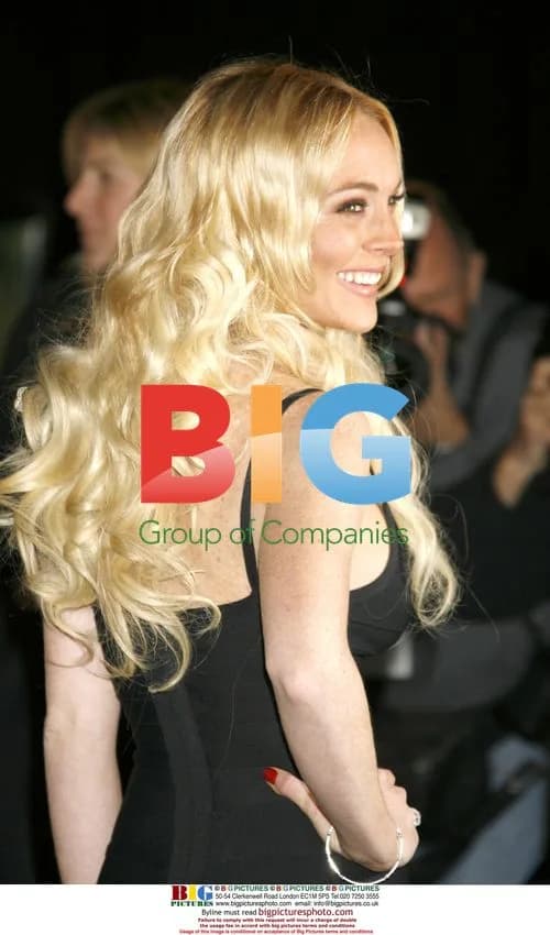 Lindsay Lohan at "Cloverfield" Premiere