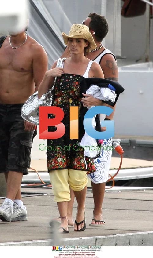 Katie Price and Peter Andre Boat Outing