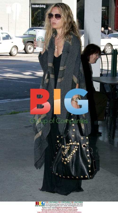 Rachel Zoe gets coffee in Beverly Hills