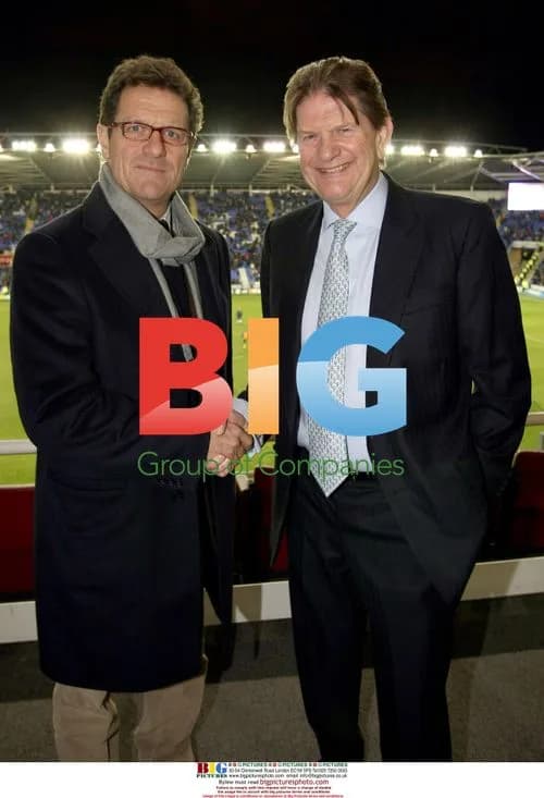 Fabio Capello and John Madejski at Reading FC