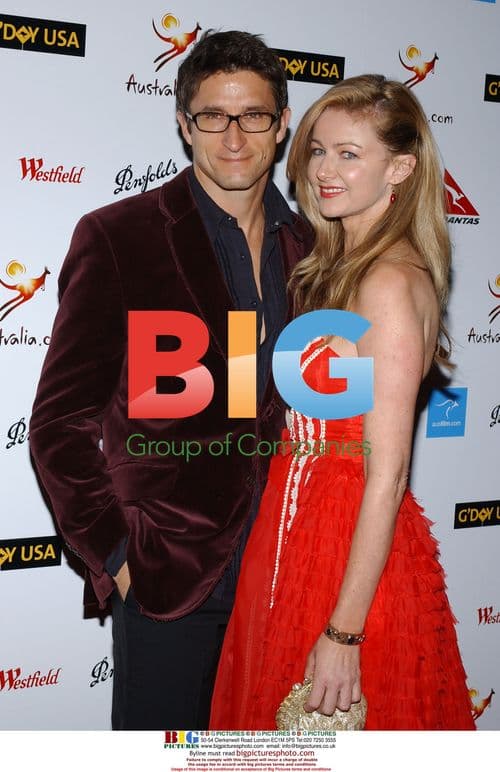 Jonathan LaPaglia and Ursula Brooks at GDay USA 2008