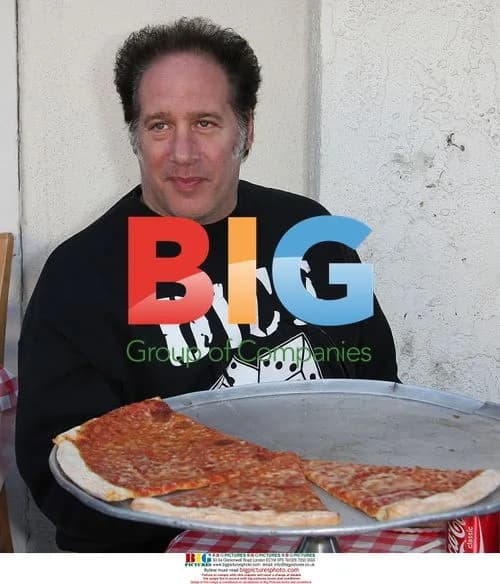 Andrew Dice Clay Enjoys Pizza in LA