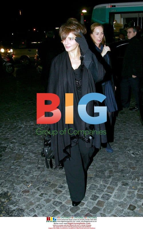 Celebs at Armani Couture Show in Paris