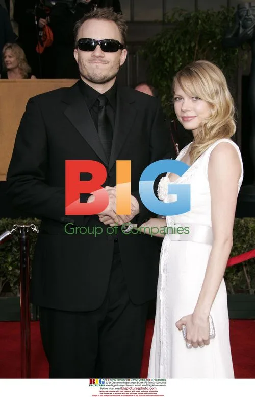 Heath Ledger and Michelle Williams at SAG Awards