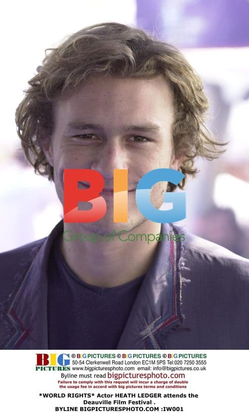 Heath Ledger at Deauville Film Festival