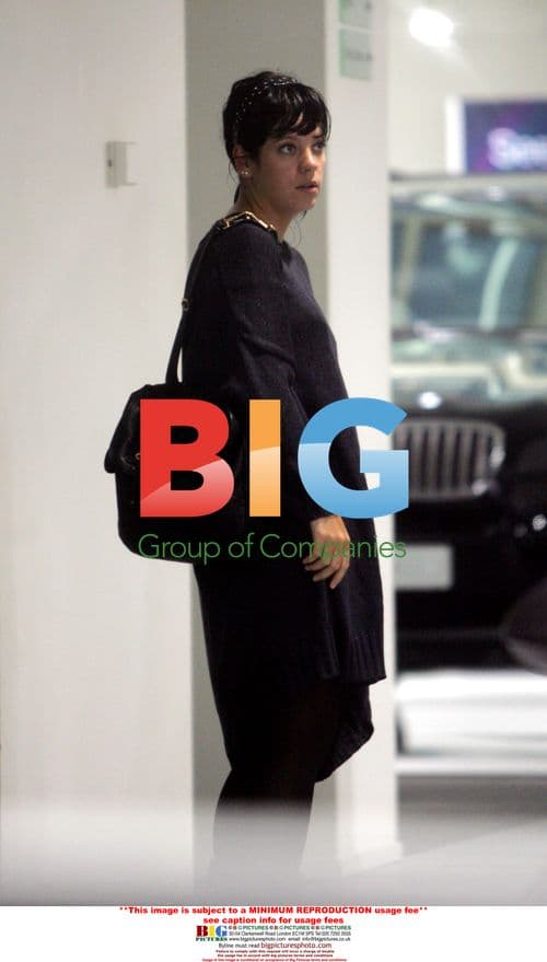 Lily Allen shopping for new car