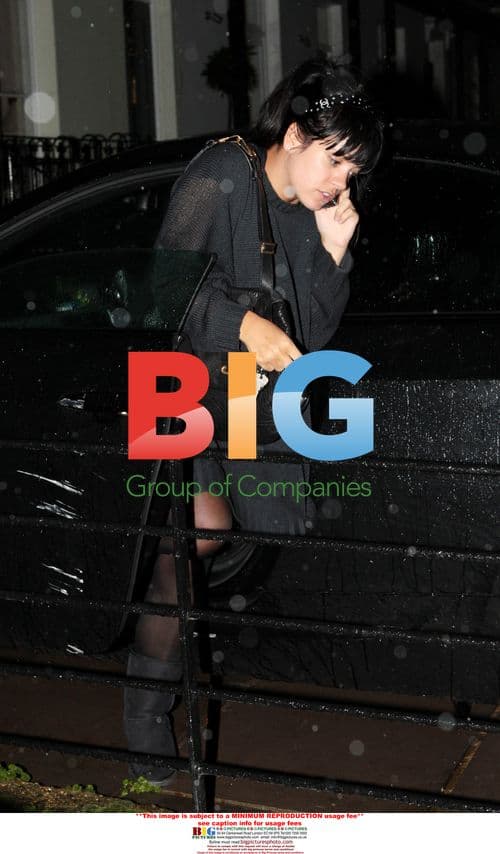 Lily Allen and Ed Simons shop for new car