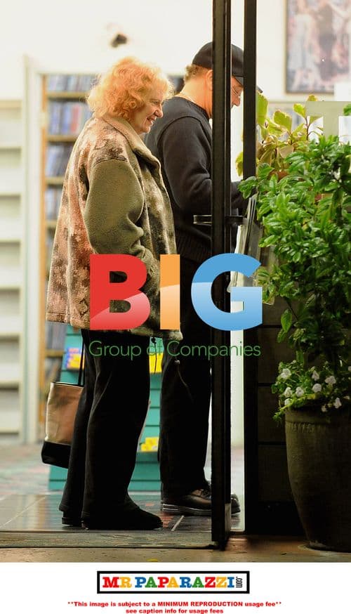 Sir Tom Jones and Sister Spotted at Video Shop