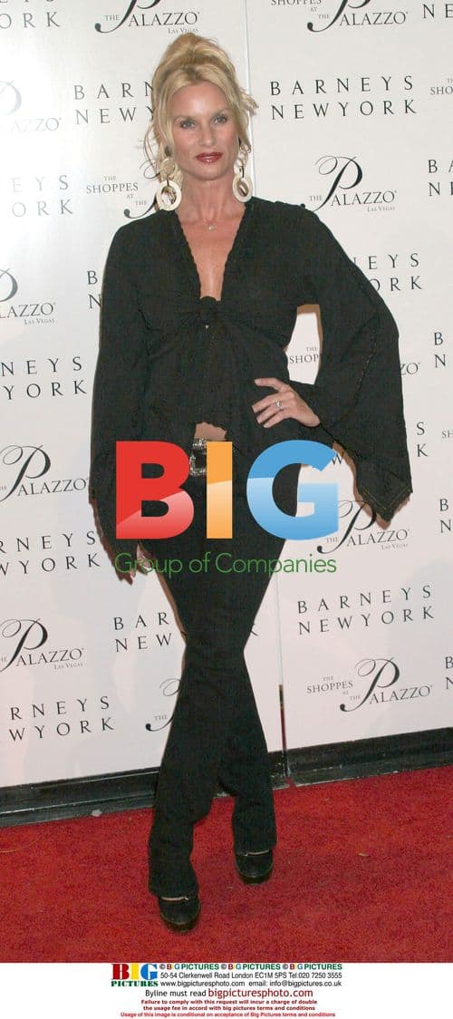 Nicolette Sheridan at Barney's New York opening