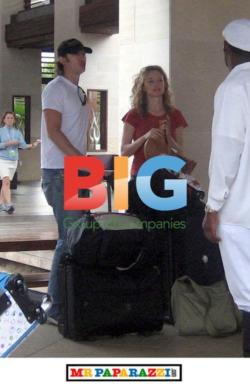 Heather Graham & Charles Ferri at Michael Jordan Golf Event