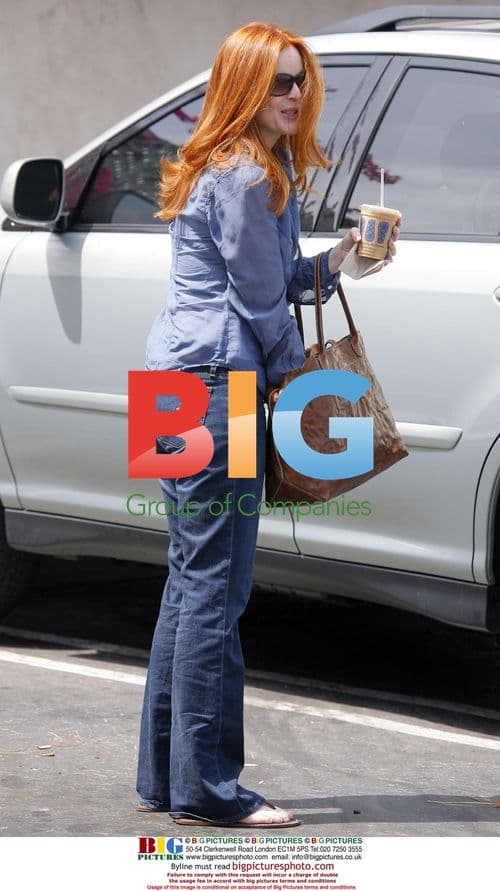 Marcia Cross Out and About in Santa Monica