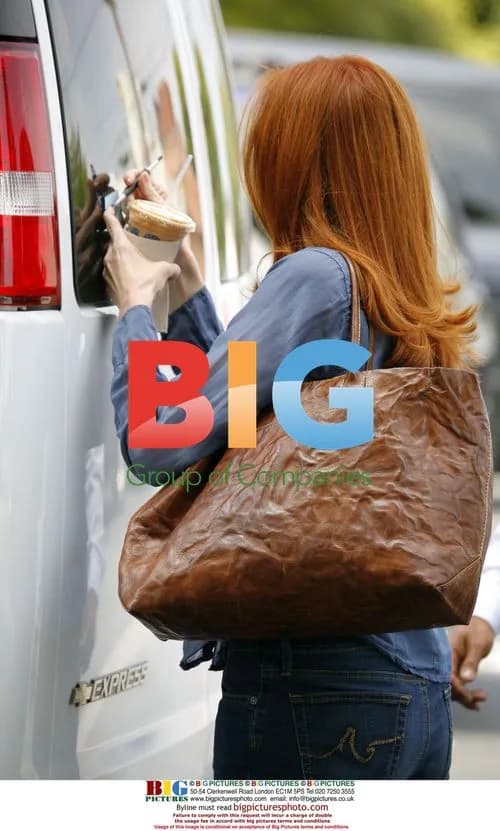 Marcia Cross Gets Nails, Coffee in Santa Monica
