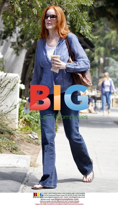 Marcia Cross out and about in Santa Monica