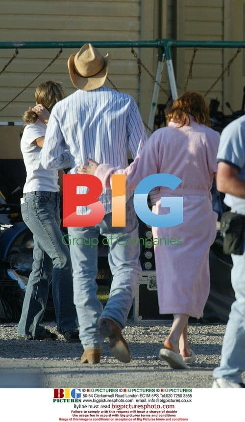 Heath Ledger and Michelle Williams on 'Brokeback Mountain'