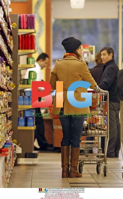 Rachel Bilson Grocery Shopping