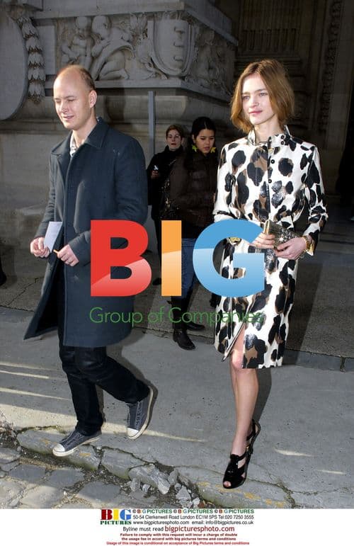 Natalia Vodianova at Chanel Haute Couture Show