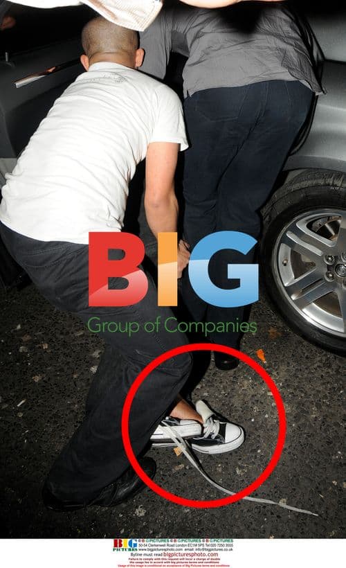 Tottenham and Chelsea players at nightclub