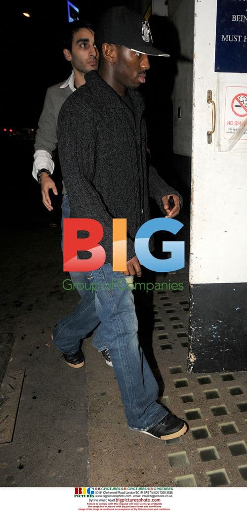 Tottenham and Chelsea players at China Whites